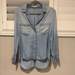 Light Blue Button-Up Shirt